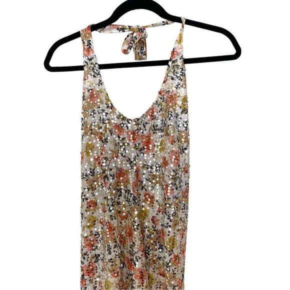 COSMOPOLITAN Dress The Population Fatima Floral Halter Dress - Picture 2 of 12